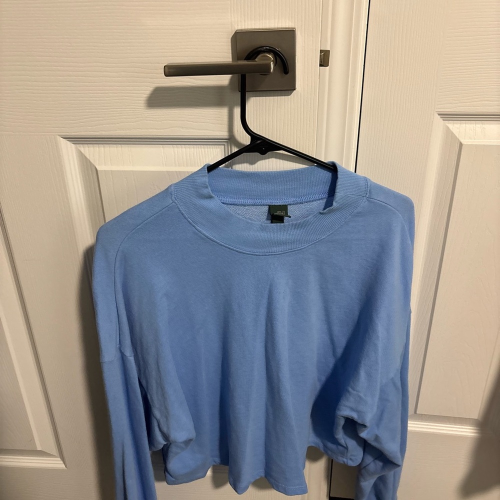Wild Fable Sky Blue Knit Top